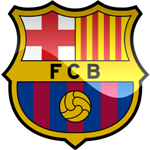 Fotbollsset barn Barcelona