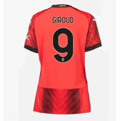 AC Milan Olivier Giroud #9 Hemmatröja 2023-24 Dam Kortärmad