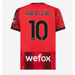 AC Milan Rafael Leao #10 Hemmatröja 2023-24 Kortärmad