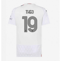 AC Milan Theo Hernandez #19 Bortatröja 2023-24 Dam Kortärmad