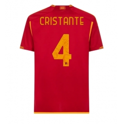 AS Roma Bryan Cristante #4 Hemmatröja 2023-24 Kortärmad