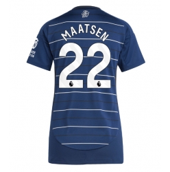 Aston Villa Ian Maatsen #22 Tredje Tröja 2024-25 Dam Kortärmad