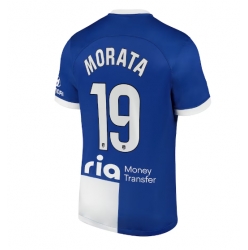 Atletico Madrid Alvaro Morata #19 Bortatröja 2023-24 Kortärmad