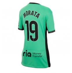 Atletico Madrid Alvaro Morata #19 Tredje Tröja 2023-24 Dam Kortärmad
