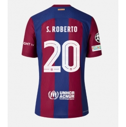 Barcelona Sergi Roberto #20 Hemmatröja 2023-24 Kortärmad