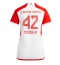 Bayern Munich Jamal Musiala #42 Hemmatröja 2023-24 Dam Kortärmad