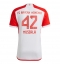 Bayern Munich Jamal Musiala #42 Hemmatröja 2023-24 Kortärmad