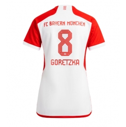 Bayern Munich Leon Goretzka #8 Hemmatröja 2023-24 Dam Kortärmad