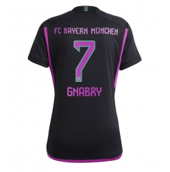 Bayern Munich Serge Gnabry #7 Bortatröja 2023-24 Dam Kortärmad