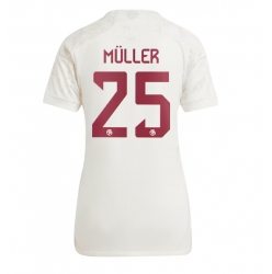 Bayern Munich Thomas Muller #25 Tredje Tröja 2023-24 Dam Kortärmad