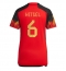 Belgien Axel Witsel #6 Hemmatröja VM 2022 Dam Kortärmad