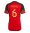 Belgien Axel Witsel #6 Hemmatröja VM 2022 Kortärmad