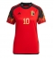 Belgien Eden Hazard #10 Hemmatröja VM 2022 Dam Kortärmad