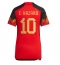Belgien Eden Hazard #10 Hemmatröja VM 2022 Dam Kortärmad