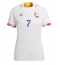 Belgien Kevin De Bruyne #7 Bortatröja VM 2022 Dam Kortärmad