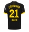 Borussia Dortmund Donyell Malen #21 Bortatröja 2023-24 Kortärmad