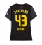 Borussia Dortmund Jamie Bynoe-Gittens #43 Bortatröja 2024-25 Dam Kortärmad