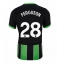 Brighton Evan Ferguson #28 Tredje Tröja 2024-25 Kortärmad