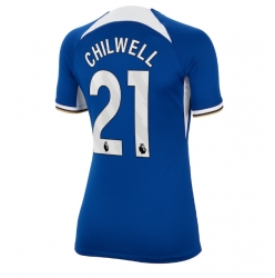 Chelsea Ben Chilwell #21 Hemmatröja 2023-24 Dam Kortärmad