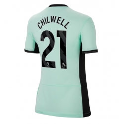 Chelsea Ben Chilwell #21 Tredje Tröja 2023-24 Dam Kortärmad