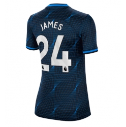 Chelsea Reece James #24 Bortatröja 2023-24 Dam Kortärmad