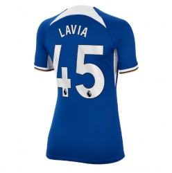 Chelsea Romeo Lavia #45 Hemmatröja 2023-24 Dam Kortärmad