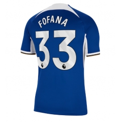 Chelsea Wesley Fofana #33 Hemmatröja 2023-24 Kortärmad
