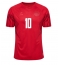 Danmark Christian Eriksen #10 Hemmatröja VM 2022 Kortärmad