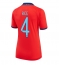 England Declan Rice #4 Bortatröja VM 2022 Dam Kortärmad
