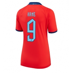 England Harry Kane #9 Bortatröja VM 2022 Dam Kortärmad