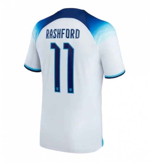 England Marcus Rashford #11 Hemmatröja VM 2022 Kortärmad