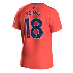 Everton Ashley Young #18 Bortatröja 2023-24 Kortärmad