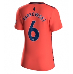 Everton James Tarkowski #6 Bortatröja 2023-24 Dam Kortärmad