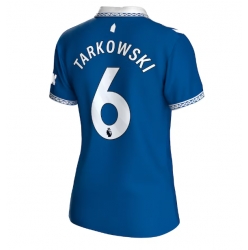 Everton James Tarkowski #6 Hemmatröja 2023-24 Dam Kortärmad