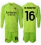Fotbollsset Barn AC Milan Mike Maignan #16 Målvakt Tredje Tröja 2024-25 Mini-Kit Långärmad (+ korta byxor)