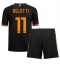 Fotbollsset Barn AS Roma Andrea Belotti #11 Tredje Tröja 2023-24 Mini-Kit Kortärmad (+ korta byxor)