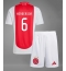 Fotbollsset Barn Ajax Jordan Henderson #6 Hemmatröja 2024-25 Mini-Kit Kortärmad (+ korta byxor)
