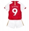 Fotbollsset Barn Arsenal Gabriel Jesus #9 Hemmatröja 2023-24 Mini-Kit Kortärmad (+ korta byxor)