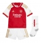 Fotbollsset Barn Arsenal Thomas Partey #5 Hemmatröja 2023-24 Mini-Kit Kortärmad (+ korta byxor)