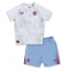 Fotbollsset Barn Aston Villa Bortatröja 2023-24 Mini-Kit Kortärmad (+ korta byxor)