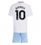Fotbollsset Barn Aston Villa Emiliano Buendia #10 Bortatröja 2024-25 Mini-Kit Kortärmad (+ korta byxor)