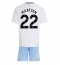 Fotbollsset Barn Aston Villa Ian Maatsen #22 Bortatröja 2024-25 Mini-Kit Kortärmad (+ korta byxor)