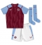 Fotbollsset Barn Aston Villa Moussa Diaby #19 Hemmatröja 2023-24 Mini-Kit Kortärmad (+ korta byxor)