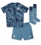 Fotbollsset Barn Aston Villa Moussa Diaby #19 Tredje Tröja 2023-24 Mini-Kit Kortärmad (+ korta byxor)