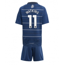 Fotbollsset Barn Aston Villa Ollie Watkins #11 Tredje Tröja 2024-25 Mini-Kit Kortärmad (+ korta byxor)