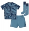 Fotbollsset Barn Aston Villa Tredje Tröja 2023-24 Mini-Kit Kortärmad (+ korta byxor)