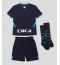 Fotbollsset Barn Athletic Bilbao Bortatröja 2025-26 Mini-Kit Kortärmad (+ korta byxor)