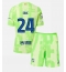 Fotbollsset Barn Barcelona Eric Garcia #24 Tredje Tröja 2024-25 Mini-Kit Kortärmad (+ korta byxor)