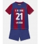 Fotbollsset Barn Barcelona Frenkie de Jong #21 Hemmatröja 2023-24 Mini-Kit Kortärmad (+ korta byxor)