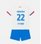 Fotbollsset Barn Barcelona Ilkay Gundogan #22 Bortatröja 2023-24 Mini-Kit Kortärmad (+ korta byxor)